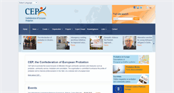 Desktop Screenshot of cep-probation.org